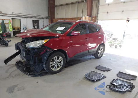 2012 Hyundai Tucson Gls from USA, damaged, VIN KM8JUCAC8CU456419
